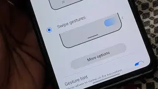 How to hide navigation bar on samsung mobile | Samsung navigation bar settings | Swipe gestures