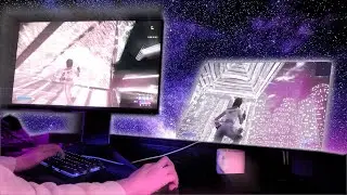 Playing Fortnite at Night 🌙