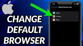 How To Change Default Browser On iPhone From Safari To Chrome