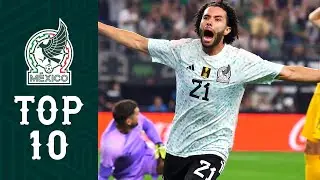 Top 10 | Mejores Goles de Selección Mexicana en 2023