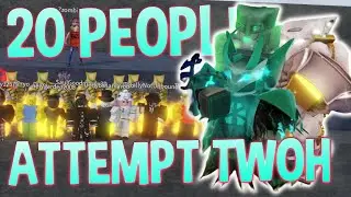 [YBA] 20 PEOPLE ATTEMPT TWOH SKIN...