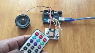 IR REMOTE CONTROLED MP3 PLAYER USING DFPLAYER MINI MODULE AND ARDUINO.