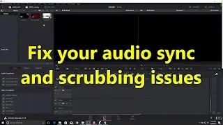 Fix audio sync issues in Davinci Resolve by using DNxHD codec