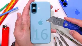 NEW iPhone 16 Durability Test! - They hid all the good stuff...