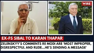 Zelenskyy’s Comments Re Modi Are 'Most Improper, Disrespectful and Rude...He's Sending a Message'