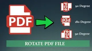 How To Rotate PDF File 180 90 Degree Counter Clockwise PDFsam Software