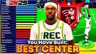 Proof The Best Center Build Dominates in First Rec Game on NBA 2K25 Full Gameplay Best Big Jumpshot