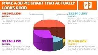 Make a 3D Pie Chart That Actually Looks Good on PowerPoint