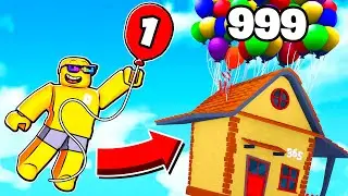 Using 999,999 BALLOONS in Roblox Simulator