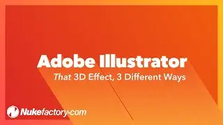 TRIPLE YOUR SKILLS - Create a 3D Text Extrusion Effect in 3 Different Ways using Adobe Illustrator