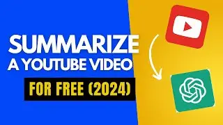 how to summarize a youtube video using chatgpt 2024| Tech D