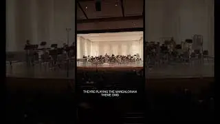 Your School Band is never this cool (The Mandalorian Theme)