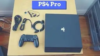 PS4 PRO Unboxing & First Setup!