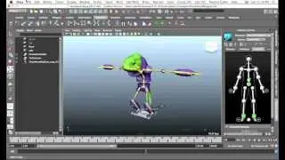 Maya HIK to HIK Transfer and Bake Animations