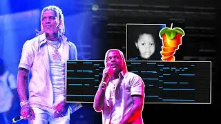 How To Make Advanced Pain Loops For LIL DURK (7220) l Fl Studio Tutorial