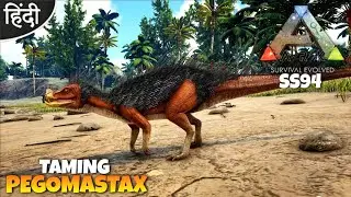 Taming Pegomastax | Solo Survival | Ep94 | Hindi | Ark Mobile