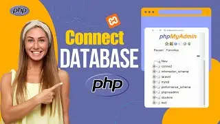 How to Connect PHP File to MySQL Database using phpMyAdmin | CRUD Operations