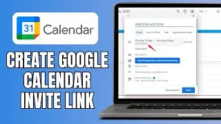 How To Create Google Calendar Invite Link