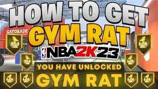 *NEW* HOW TO GET THE GYM RAT BADGE IN LESS THAN 1 HOUR ON NBA2K23! GYM RAT BADGE GLITCH AFTER PATCH!