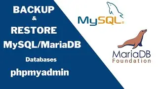 How to Backup and Restore MySQL/MariaDB Databases by phpmyadmin