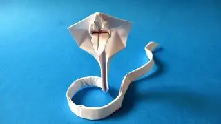 How to make a paper snake 🐍 Origami Snake