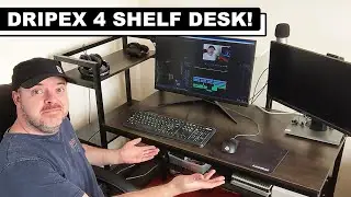 DRIPEX 4 Shelf Desk - Setup & Review