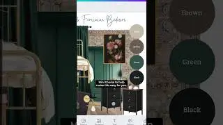 How I create gorgeous interior design renderings in less than a minute 🤯 #homedecor #interiordesign