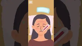 She has a fever. What can we do? 🤒 #satisdom #gameplay #sayisfying #asmr