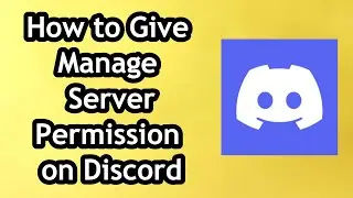 How to Give Manage Server Permission on Discord - Full Guide