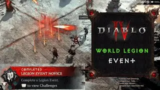 Legendary LOOT farm - Diablo 4 World Legion Event Legendary farm