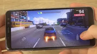 Asphalt 9 Samsung Galaxy A8 2018 Gameplay Review