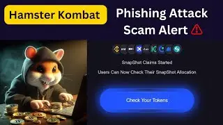 Hamster Kombat Phishing Attack ⚠️ Scam ⚠️ Hacking