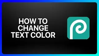 How To Change Text Color In Photopea Tutorial