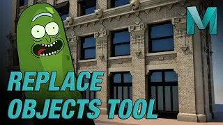 Mastering Maya: Replace Objects Tool