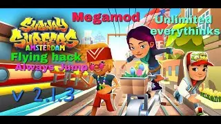 Subway Surfers v2.1.3 Mega Mod Apk Amsterdam