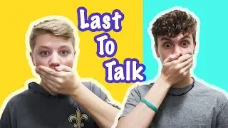 LAST To TALK Wins | No Talking for 24 HOURS CHALLENGE | SIS Vs BRO