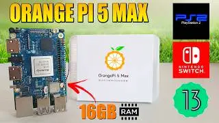 LANÇAMENTO! Análise da Orange Pi 5 MAX (16GB) Roda PS2, Switch e HUMILHA Raspberry Pi