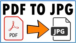 How to Convert PDF to JPG || PDF to JPG convert