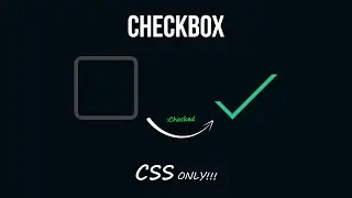 CSS Amazing CheckBox | CSS Animation