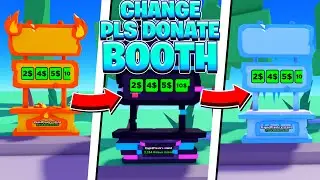 How to Change your Booth in Pls Donate 💰