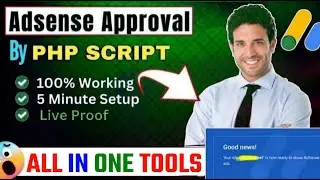 Get Adsense Approval 100% Free Php Script 2025 | 100+Web Tools PHP Script | CyberTools PHP Script