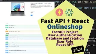 FastAPI and React