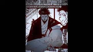 8 Consecutive Black Flash 👹 [Sukuna vs Yuji] Jujutsu Kaisen manga