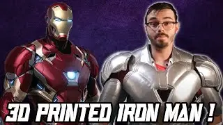 3D Printed Cosplay | Making Iron Man Mark 85 with 3D Printing | Iron Man MK85 Suit Update 22