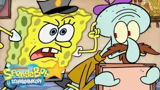 SpongeBob Charaktere STEHLEN 40 Minuten lang | SpongeBob Schwammkopf