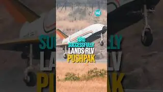 ISRO Successfully Lands Reusable Launch Vehicle Pushpak | Watch