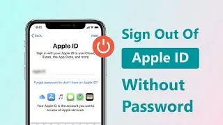 How To Sign Out Of Apple ID without Password 2022