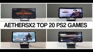 TOP 20 PS2 Games for Android I AetherSX2 emulation in 2023 I Snapdragon 888