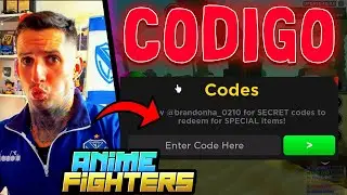 🚨RAPIDO!! NUEVO CODIGO DE ANIME FIGHTERS CODES ROBLOX