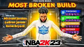 This is THE MOST BROKEN BUILD in NBA 2K23 *NEW* BEST GAME-BREAKING GUARD BUILD NBA 2K23!